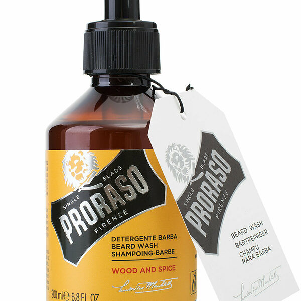 PRORASO Wood and Spice Шампунь для бороды, 200 мл