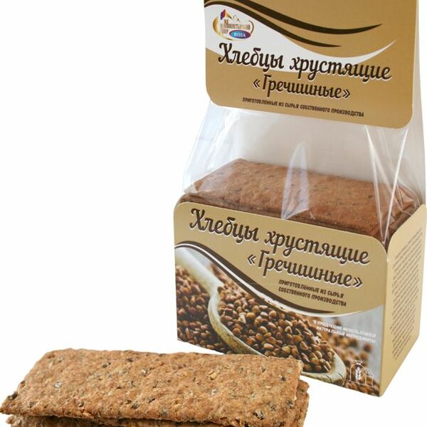 Хлебцы Монастырский Двор Гречишные хрустящие 250г