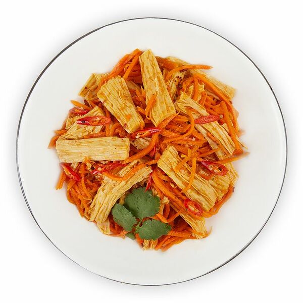 Салат Шеф Перекрёсток из спаржи с морковью по-корейски 200 г