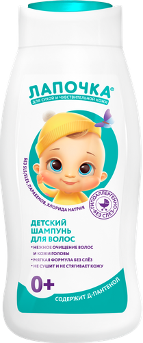 

Шампунь Лапочка мягкий без слез детский 300 мл
