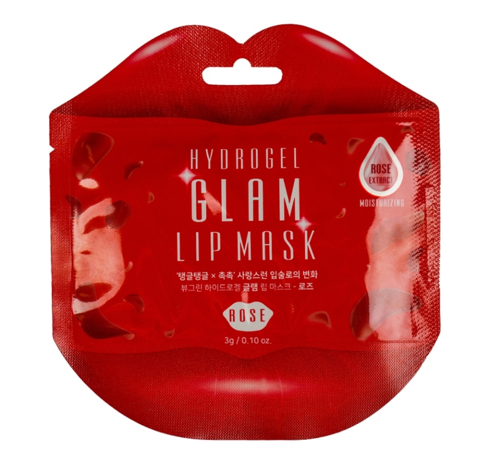 

Маска для губ BeauuGreen Glam гидрогелевая с экстрактом розы 3 г
