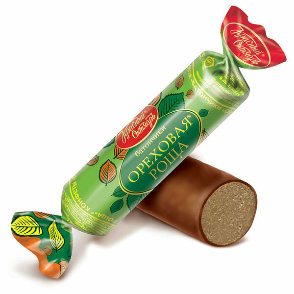 Батончики глазированные Ореховая роща ТМ Красный Октябрь