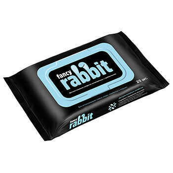 Влажные салфетки детские Fancy Rabbit 25шт, США