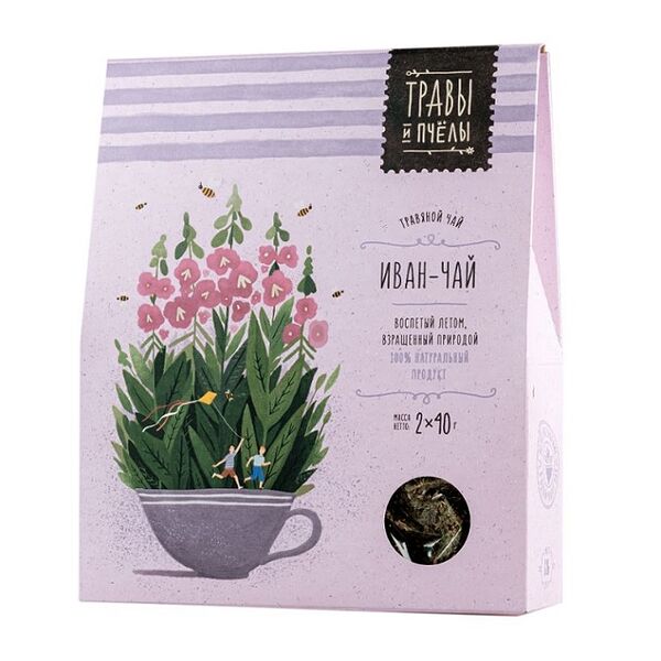 Иван-чай пакетированный, 80г.