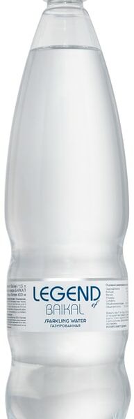 Вода Legend of Baikal питьевая газированная 1.5л