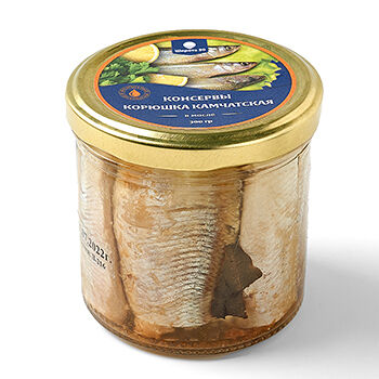 Корюшка Широта 50 в масле ООО 