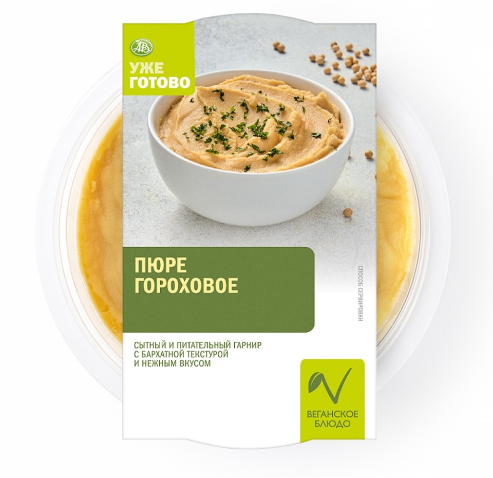 

Пюре гороховое Уже Готово 250г, Россия