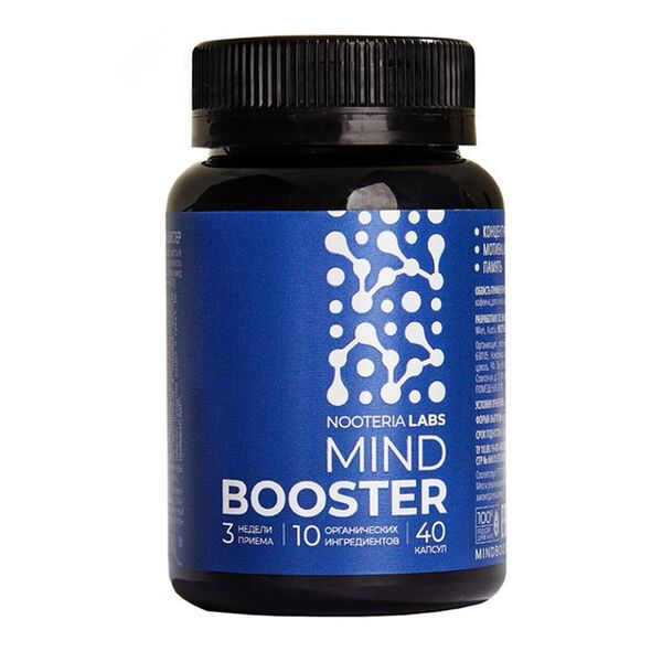 Nooteria Labs Mind Booster капсулы 40 шт