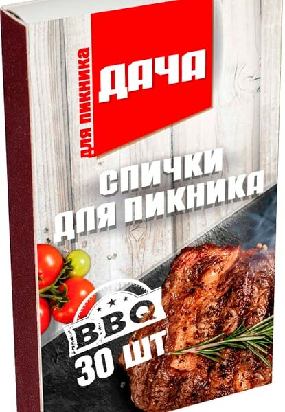 Спички Дача для пикника 30шт