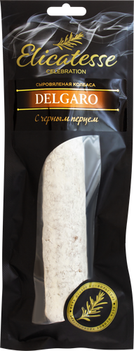 

Колбаса сыровяленая Elicatesse Delgaro полусухая 140 г