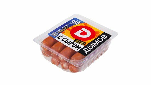 Сосиски Дымов с сыром 464г