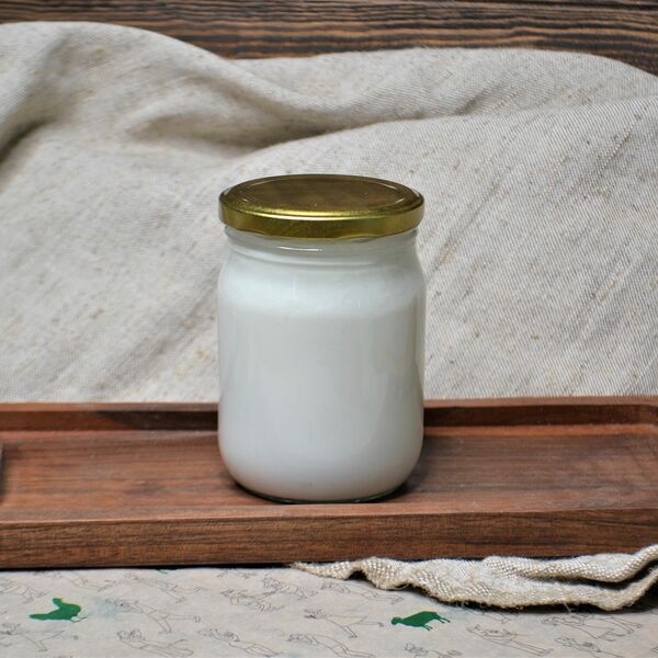 Мацони домашний в стекле, 500мл