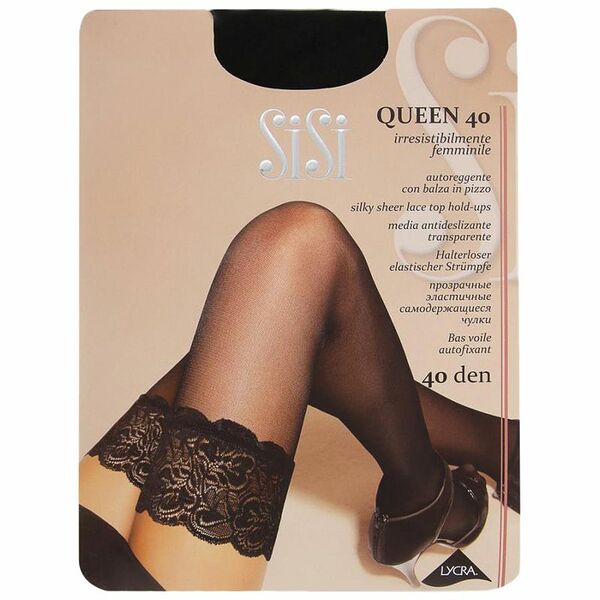 Чулки SISI QUEEN 40den nero р3