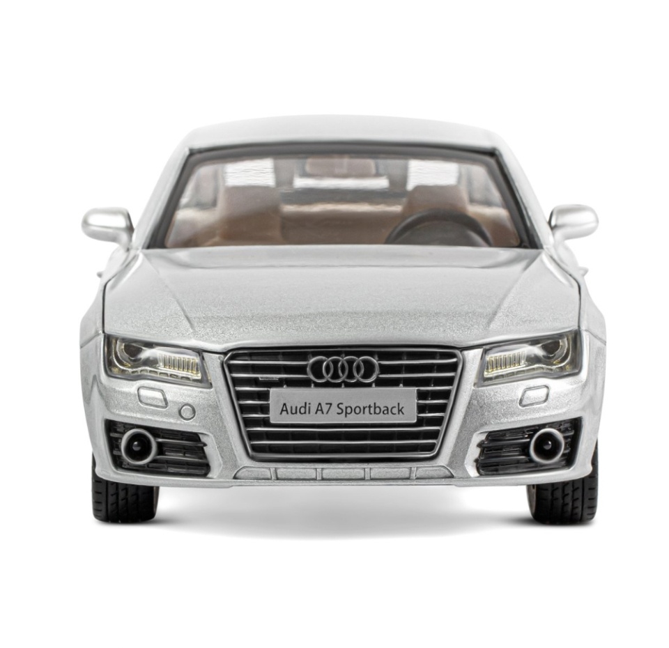

Машина металлическая Автопанорама 1:24 Audi A7, серебряный