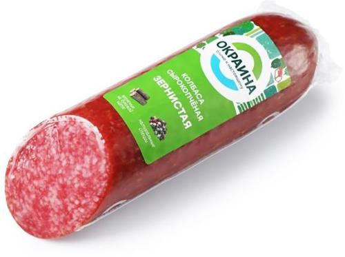 

Колбаса сырокопченая Окраина Зернистая полусухая вес