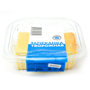 Запеканка творожная 200г