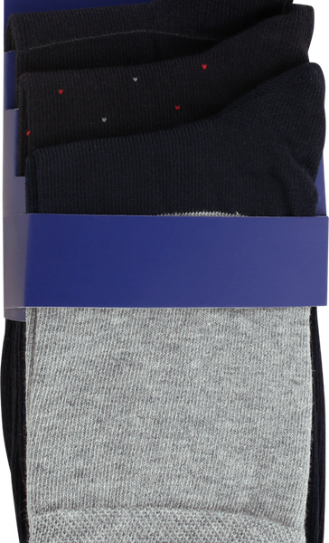 Носки мужские INWIN р. 29 (44–46) цвет черный, серый меланж, светло- серый меланж, Арт. BMS08, 3пары