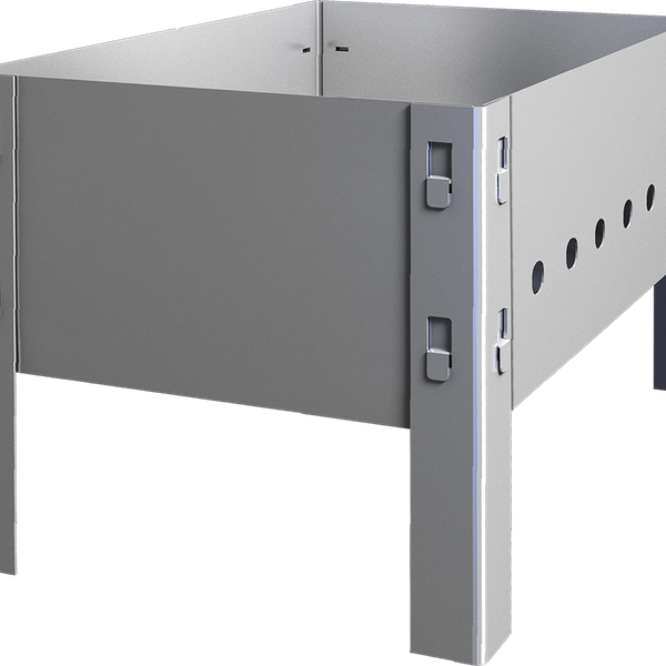 Мангал разборный без шампуров 365 дней 350 х 250 х 350мм