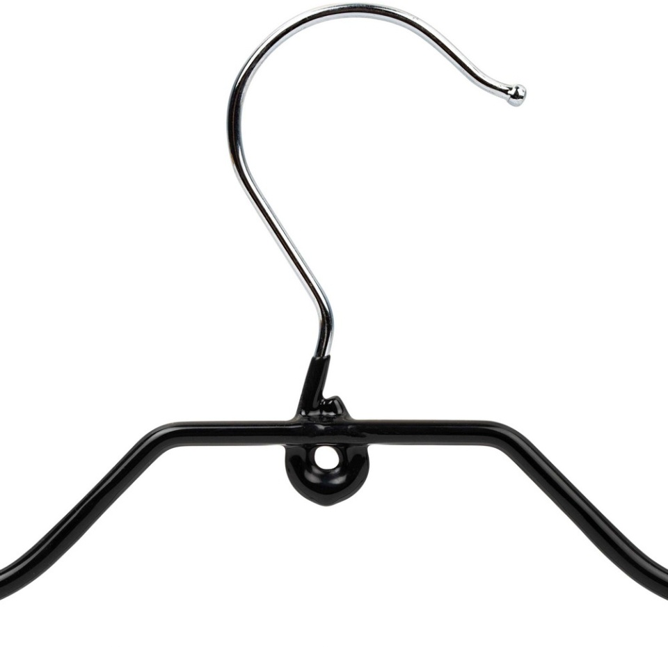 

Набор вешалок Attribute Neo black 42 см, 5 шт.