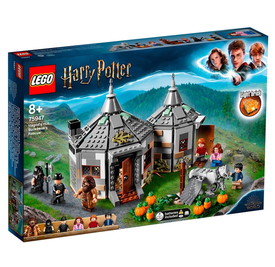 

Конструктор Harry Potter (Харри Поттер) Хижина Хагрида: спасение Клювокрыла ТМ LEGO (ЛЕГО)