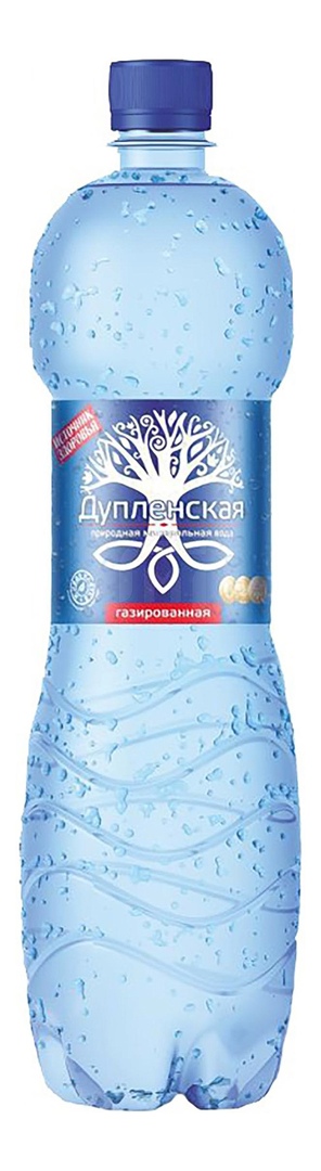 

Вода питьевая минеральная Дупленская газированная лечебно-столовая 1.5 л