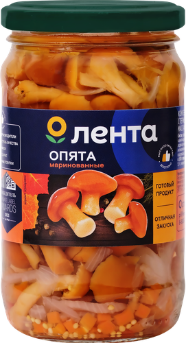 

Опята маринованные Лента 330 г