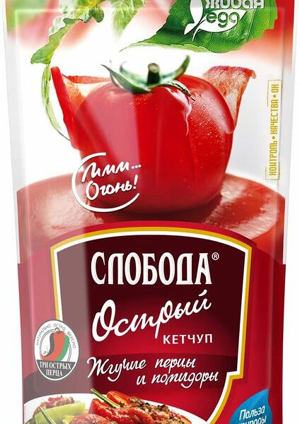 Кетчуп Слобода Острый