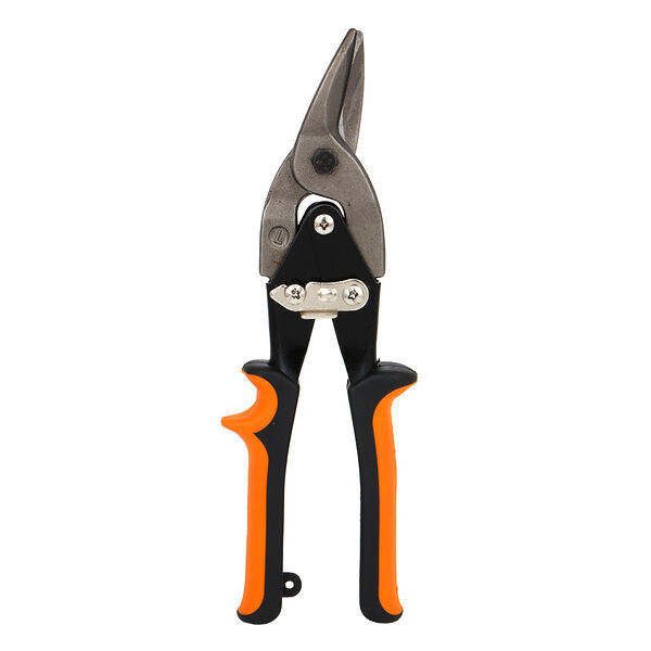 Ермак ножницы по металлу 250 мм, двухкомпонентная рукоятка, левый