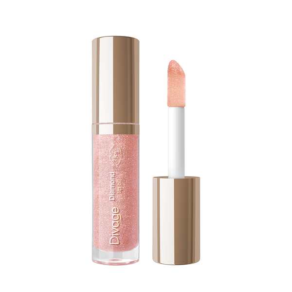 Масло для губ сияющее Divage Diamond Lip Oil 02 Персиковый 4 мл