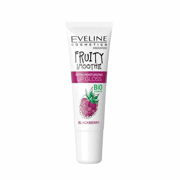 Блеск для губ Eveline Cosmetics Fruity Smoothie т.Blackberry 12 мл