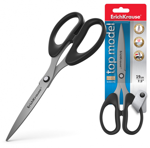 Ножницы ErichKrause Top Model, 19 см