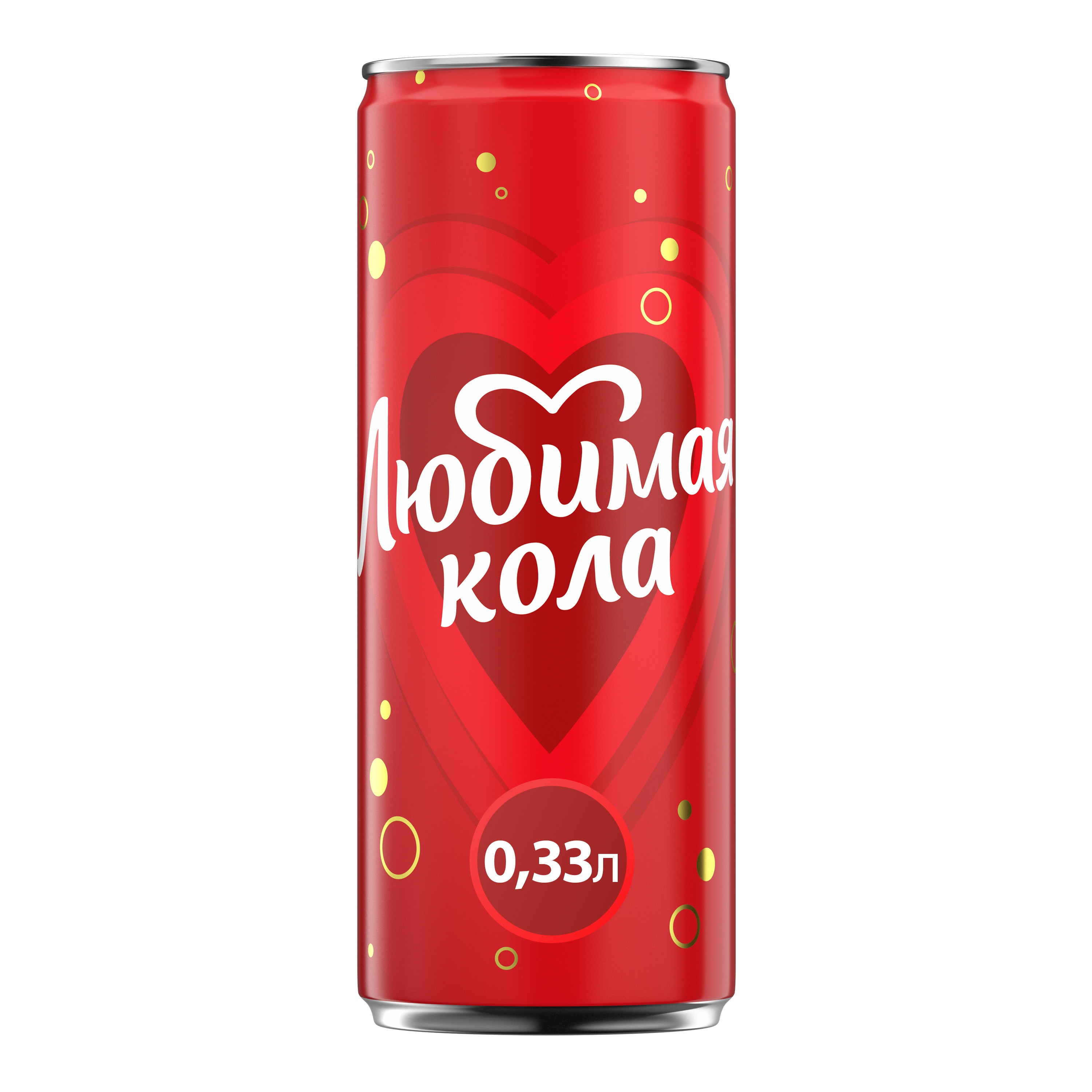 

Напиток Любимая Кола газированный 330 мл