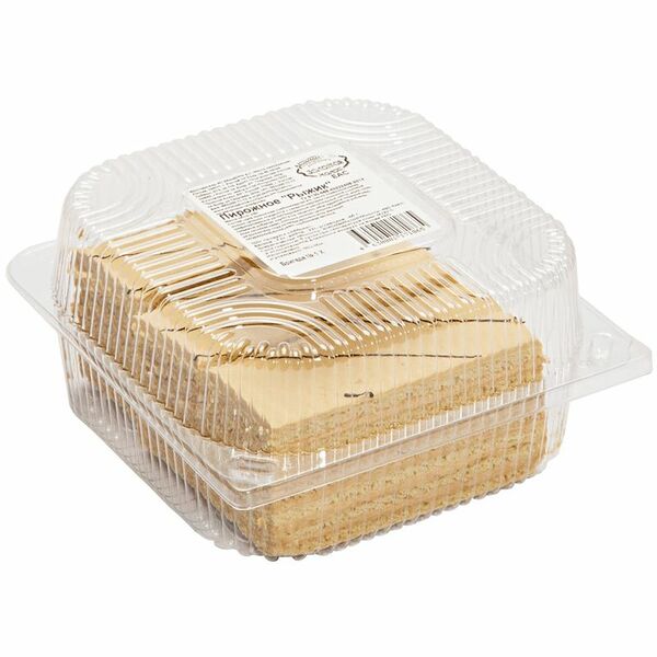 Пирожное Золотой Колос Рыжик, 3х80г