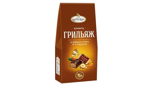 Конфеты Фабрика имени Крупской Грильяж