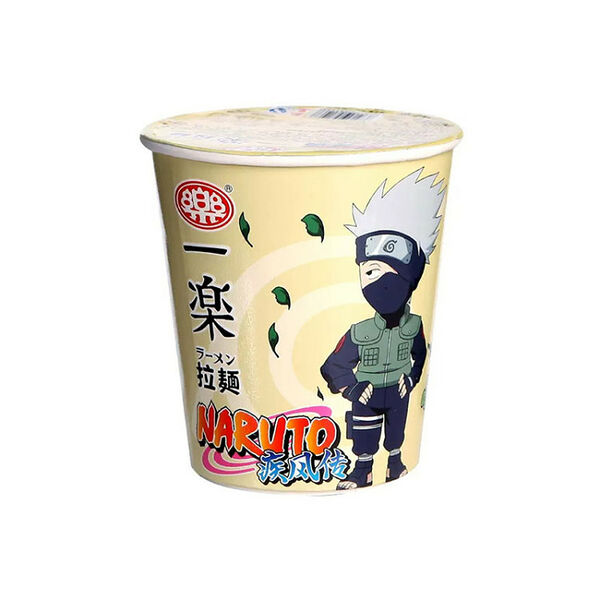 Лапша Naruto со вкусом курицы и грибов быстрого приготовления