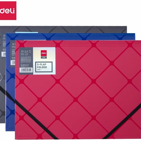 Папка на резинке с клапанами, А4