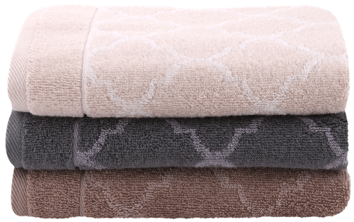 

Полотенце махровое CLEANELLY BASIC Venezia 70х120см, пестротканое, в ассортименте, Арт. ПЦ-1802-5238