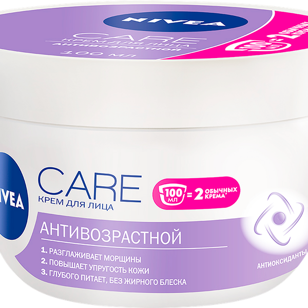 Крем для лица дневной Nivea Care антивозрастной