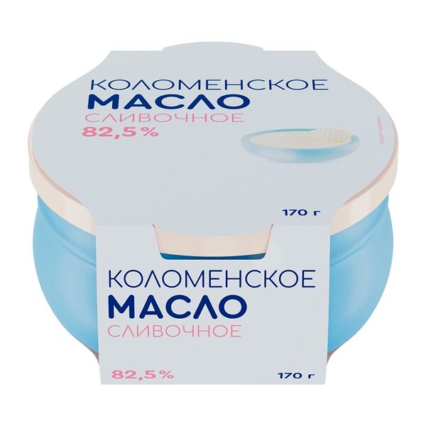 Масло сливочное Коломенское несоленое 82,5%