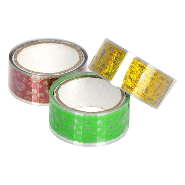 Набор клейких лент для декорирования яиц, Marmiton, 3 шт. 100*1.8 см, Китай