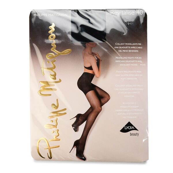 Колготки Philippe Matignon Revitalise, цвет: Nero, 40 den, размер 2