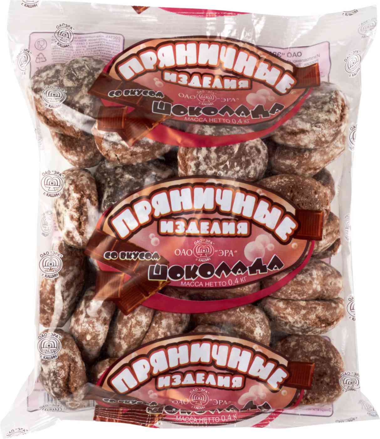 

Пряники Кашинская со вкусом шоколада Эра, 400 г