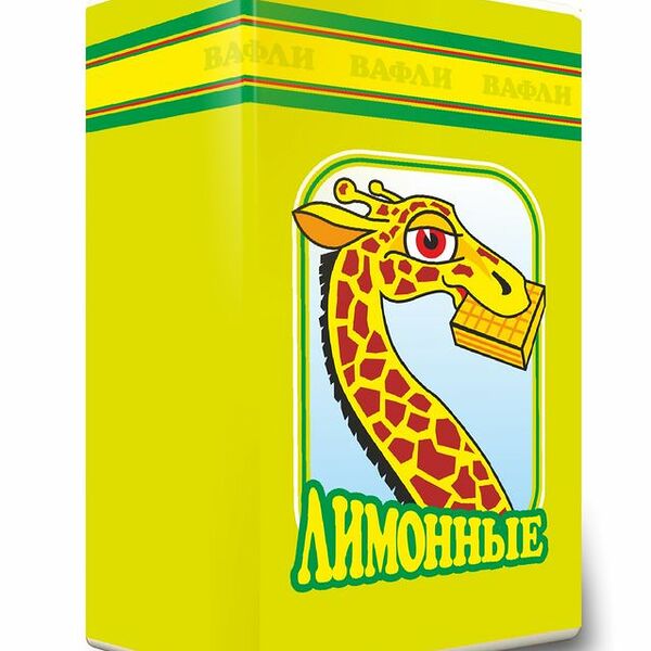 Вафли Сампо лимонные, 200г