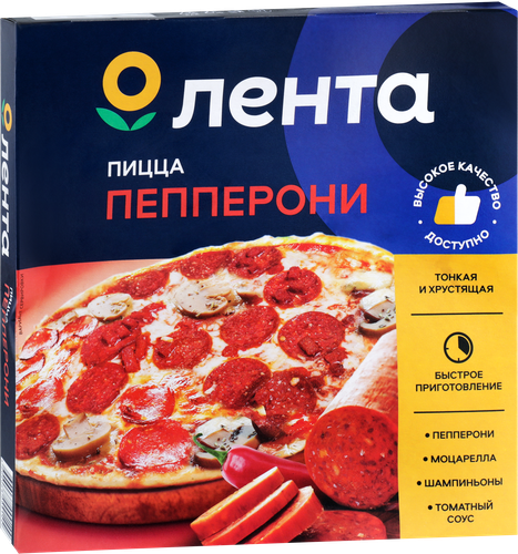 

Пицца Лента Пепперони 350 г
