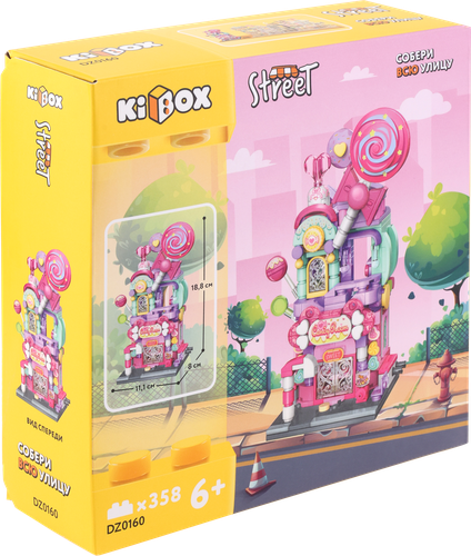 

Конструктор KIBOX Городские строения, дизайн в ассортименте, Арт. DZ0160