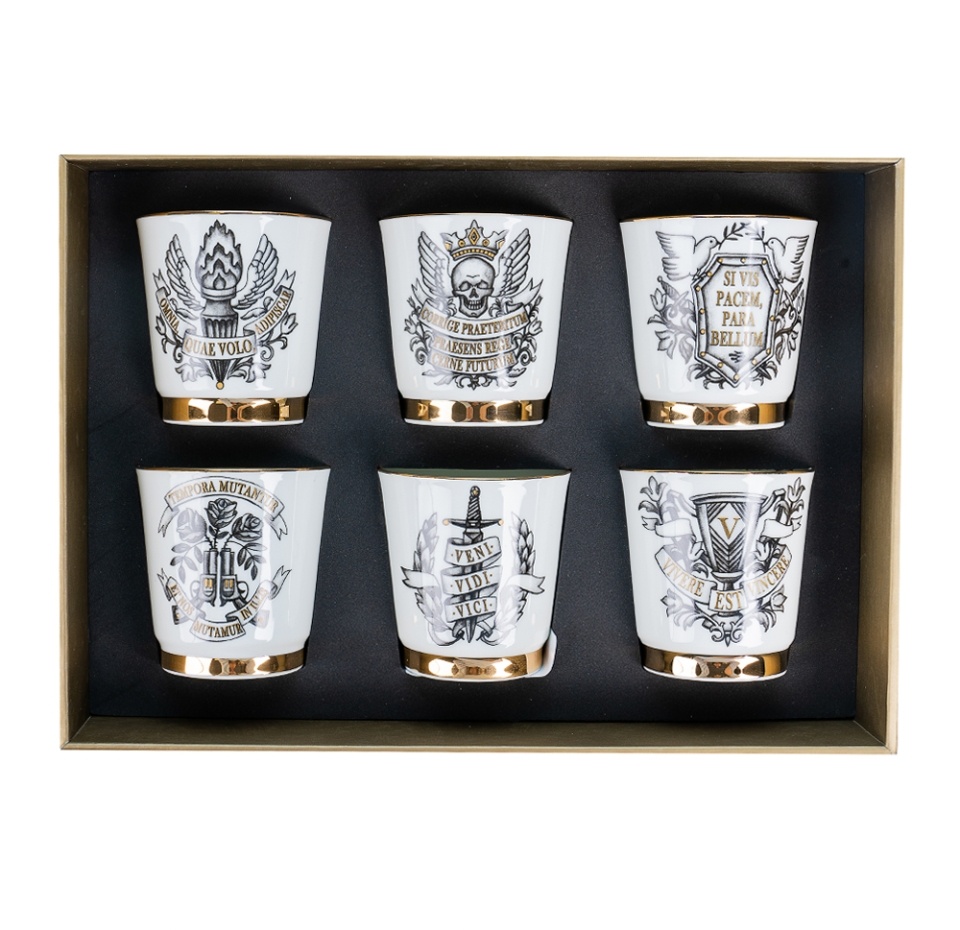 

Подарочный набор стопок, форма сувенирная, рисунок «Кворум» Императорский фарфоровый завод, Россия