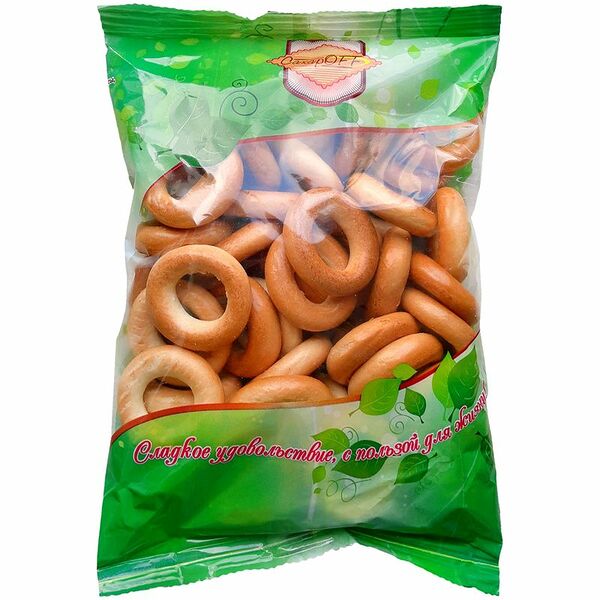 Сушки Сахарoff Нижегородские на фруктозе, 250г