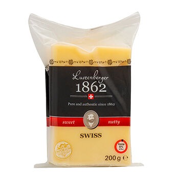 Сыр полутвёрдый Lustenberger1862 Орехово-сладкий 50%, кусок