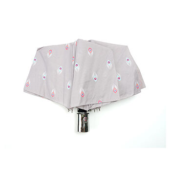 Зонт ISOTONER Перо павлина Paon 3 сложения автомат, Франция