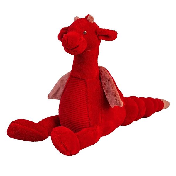 Игрушка мягкая «Дракон Tine» красный, Happy Horse, 25 см, Нидерланды